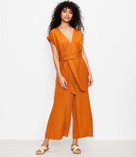 Load image into Gallery viewer, Beach Tie Back V-Neck Jumpsuit