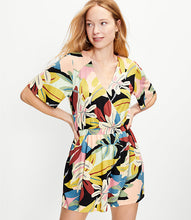 Load image into Gallery viewer, LOFT Beach Ruffle Romper