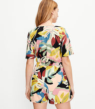 Load image into Gallery viewer, LOFT Beach Ruffle Romper