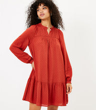 Load image into Gallery viewer, Dotted Lacy Ruffle Swing Dress