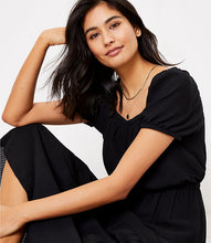 Load image into Gallery viewer, Striped Tiered Square Neck Midi Dress