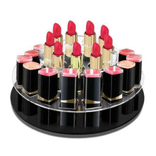 Load image into Gallery viewer, Premium Acrylic Rotating Lipstick Cosmetic Organizer
