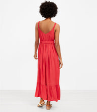 Load image into Gallery viewer, Beach Ruched Strap Maxi Dress
