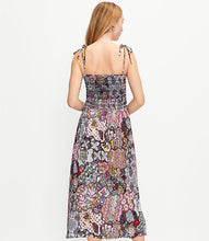 Load image into Gallery viewer, Floral Smocked Strappy Midi Dress

