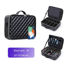 Load image into Gallery viewer, Empty Desc - Cosmetic Makeup Case Travel Organizer
