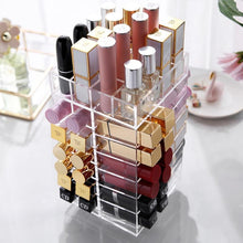 Load image into Gallery viewer, Rotating Acrylic Lipstick Organizer Storage Case
