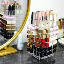 Load image into Gallery viewer, Rotating Acrylic Lipstick Organizer Storage Case
