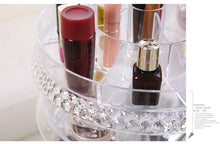 Load image into Gallery viewer, Transparent Acrylic Rotating Makeup Organizer Case
