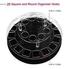 Load image into Gallery viewer, Premium Acrylic Rotating Lipstick Cosmetic Organizer

